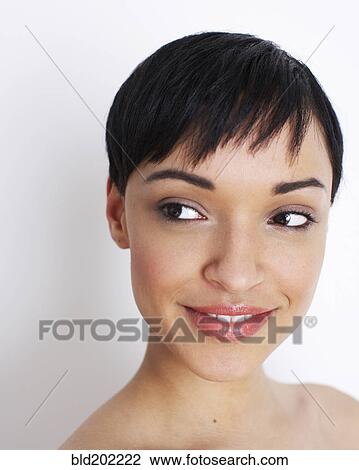 Smiling woman View Large Photo Image Stock Image - Smiling woman. Fotosearch