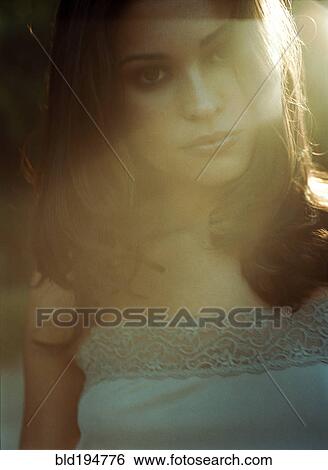 Woman in sunlight View Large Photo Image Stock Photograph - Woman in sunlight. Fotosearch