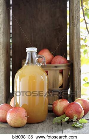 Apple cider and apples View Large Photo Image Stock Photography - Apple cider and apples. Fotosearch