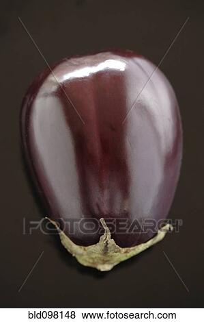 Stock Photo - Close up of an eggplant. Fotosearch