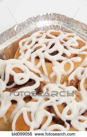 Close up of cinnamon rolls View Large Photo Image Stock Photograph - Close up of cinnamon rolls. Fotosearch