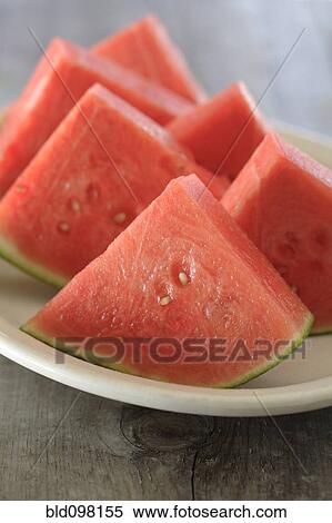 Fresh watermelon wedges View Large Photo Image Stock Photography - Fresh watermelon wedges. Fotosearch