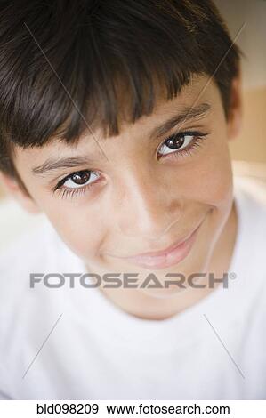 Smiling Hispanic boy View Large Photo Image Stock Photo - Smiling Hispanic boy. Fotosearch