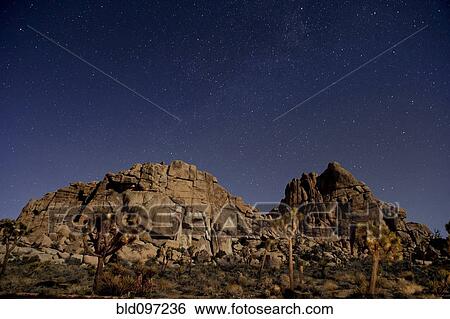 Stars in sky over desert View Large Photo Image Stock Photograph - Stars in sky over desert. Fotosearch