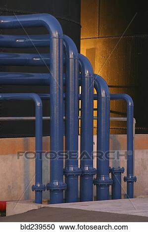 Blue pipes View Large Photo Image Stock Image - Blue pipes. Fotosearch
