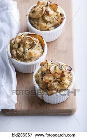Bread pudding with apple View Large Photo Image Stock Photo - Bread pudding with apple. Fotosearch