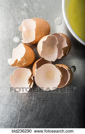 Broken egg shells View Large Photo Image Stock Image - Broken egg shells. Fotosearch