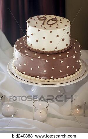 Cake on tray with number 90 View Large Photo Image Stock Photo - Cake on tray with number 90. Fotosearch