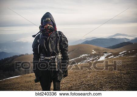 Caucasian woman hiking in mountains View Large Photo Image Stock Photograph - Caucasian woman hiking in mountains. Fotosearch