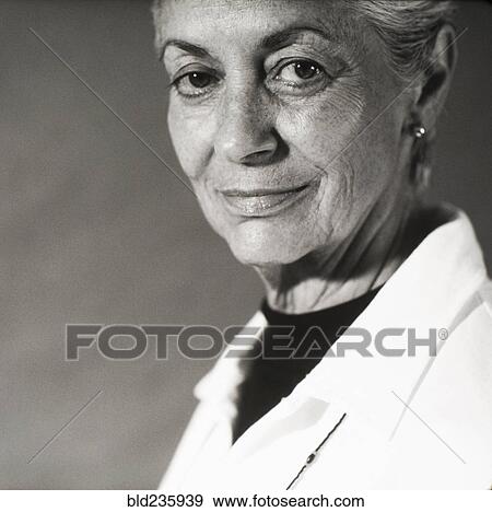 Stock Photo - Confident Caucasian woman. Fotosearch