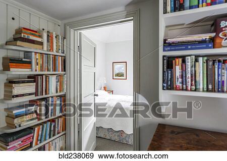 Stock Photo - Doorway to bedroom. Fotosearch