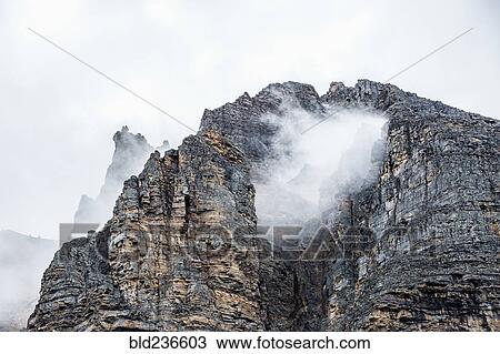 Fog on mountain View Large Photo Image Stock Image - Fog on mountain. Fotosearch
