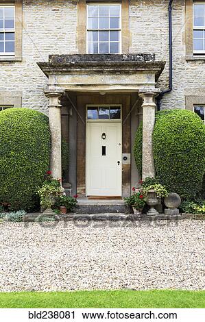 Front stoop of stone house View Large Photo Image Stock Image - Front stoop of stone house. Fotosearch