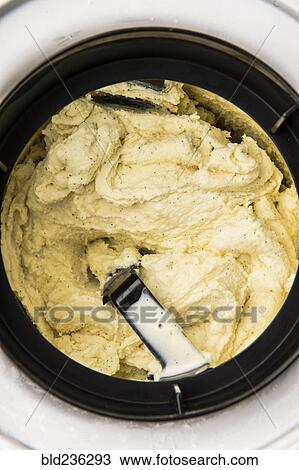 Stock Image - Homemade ice cream. Fotosearch