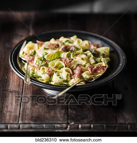 Pasta carbonara in bowl View Large Photo Image Stock Image - Pasta carbonara in bowl. Fotosearch
