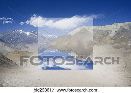 Pixelated upside-down image of mountain range View Large Photo Image Stock Photo - Pixelated upside-down image of mountain range. Fotosearch