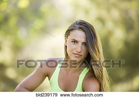 Portrait of Caucasian woman View Large Photo Image Stock Photo - Portrait of Caucasian woman. Fotosearch