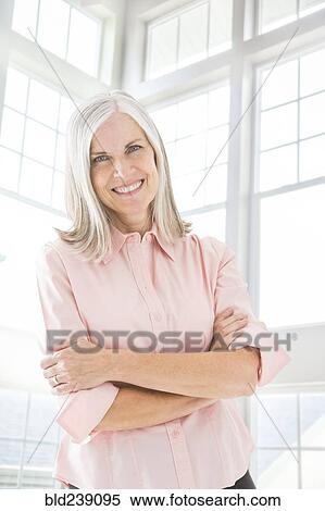 Portrait of smiling Caucasian woman View Large Photo Image Stock Photography - Portrait of smiling Caucasian woman. Fotosearch