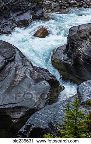 Rapids winding through rocks View Large Photo Image Stock Image - Rapids winding through rocks. Fotosearch