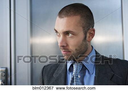 Stock Photo - Serious businessman. Fotosearch