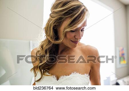 Smiling Caucasian bride View Large Photo Image Picture - Smiling Caucasian bride. Fotosearch