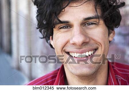 Stock Photography - Smiling Native American man. Fotosearch