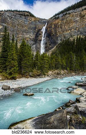 Waterfall flowing over cliff View Large Photo Image Picture - Waterfall flowing over cliff. Fotosearch