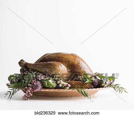 Whole roasted turkey View Large Photo Image Stock Photo - Whole roasted turkey. Fotosearch