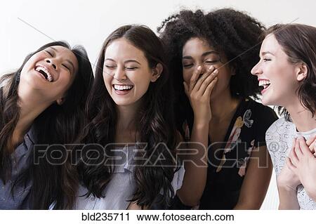 Women laughing View Large Photo Image Stock Image - Women laughing. Fotosearch