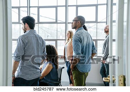 Business people in conference room View Large Photo Image Stock Photo - Business people in conference room. Fotosearch