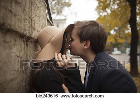 Caucasian man kissing woman on nose View Large Photo Image Stock Photograph - Caucasian man kissing woman on nose. Fotosearch