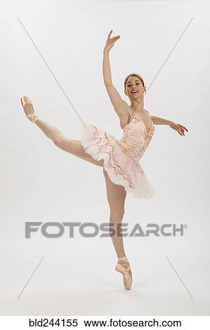 Caucasian woman ballet dancing View Large Photo Image Stock Photography - Caucasian woman ballet dancing. Fotosearch