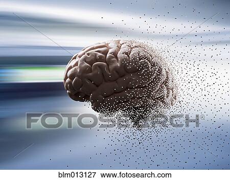 Close up of pixilated brain View Large Photo Image Stock Photo - Close up of pixilated brain. Fotosearch