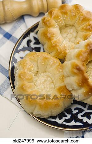 Cookies with sesame seeds on plate View Large Photo Image Stock Photograph - Cookies with sesame seeds on plate. Fotosearch