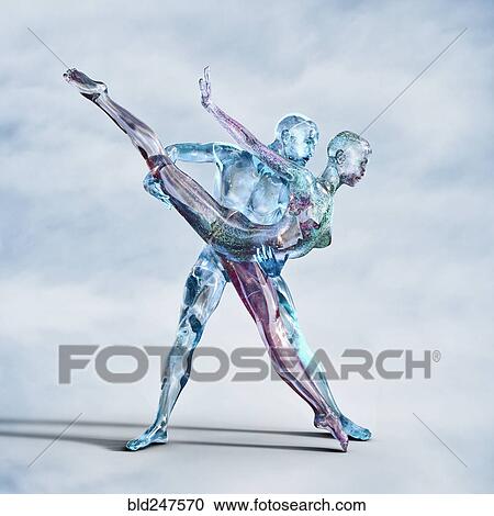Futuristic glass couple dancing View Large Photo Image Stock Image - Futuristic glass couple dancing. Fotosearch