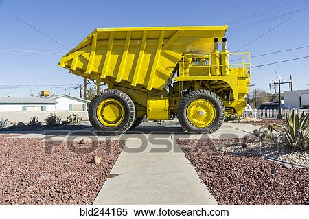 Large yellow dump truck View Large Photo Image Stock Photography - Large yellow dump truck. Fotosearch