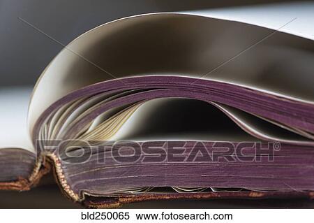 Stock Photography - Pages in open book. Fotosearch
