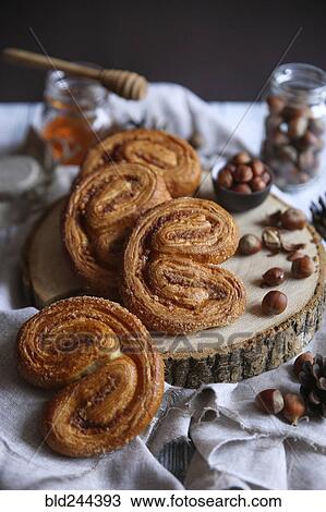 Pastry buns with nuts and honey View Large Photo Image Stock Image - Pastry buns with nuts and honey. Fotosearch