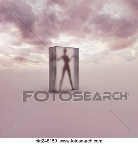 Person frozen in suspended animation in clouds View Large Photo Image Stock Photo - Person frozen in suspended animation in clouds. Fotosearch