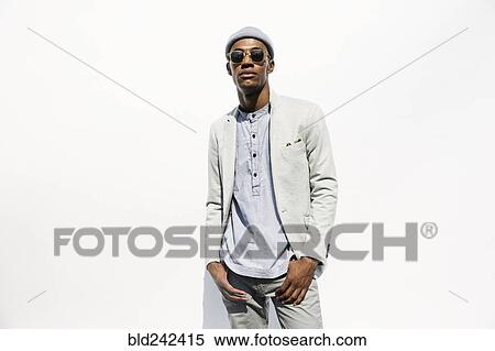 Portrait of serious Black man wearing sunglasses View Large Photo Image Stock Photography - Portrait of serious Black man wearing sunglasses. Fotosearch