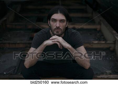 Portrait of serious Caucasian man View Large Photo Image Stock Image - Portrait of serious Caucasian man. Fotosearch