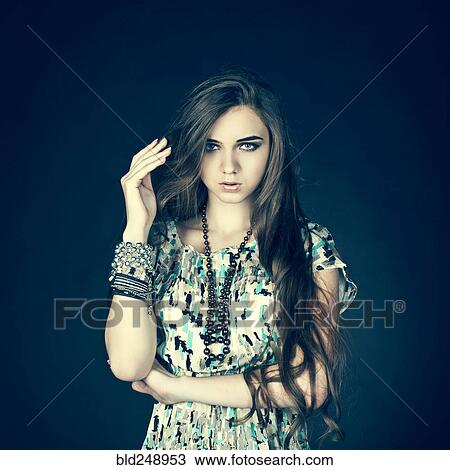 Portrait of serious Caucasian teenage girl View Large Photo Image Stock Image - Portrait of serious Caucasian teenage girl. Fotosearch