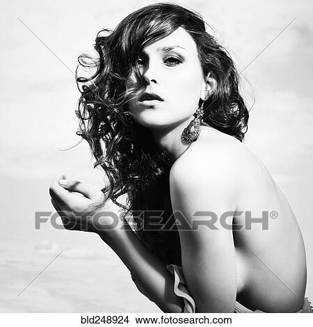 Portrait of serious Caucasian woman View Large Photo Image Picture - Portrait of serious Caucasian woman. Fotosearch