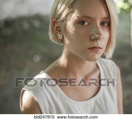 Portrait of serious Caucasian woman View Large Photo Image Stock Photography - Portrait of serious Caucasian woman. Fotosearch