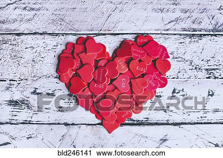 Romantic messages on heart-shapes View Large Photo Image Stock Image - Romantic messages on heart-shapes. Fotosearch