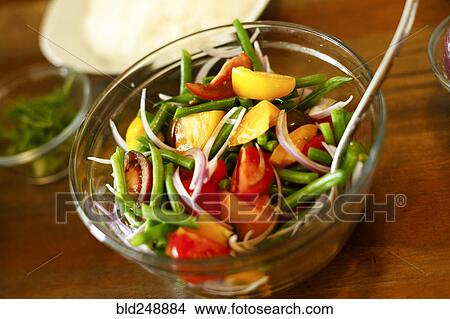 Picture - Salad in bowl. Fotosearch