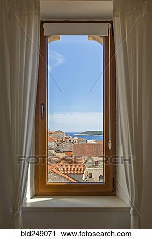Scenic view from window View Large Photo Image Stock Image - Scenic view from window. Fotosearch