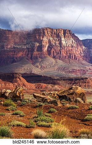 Scenic view of desert landscape View Large Photo Image Stock Photograph - Scenic view of desert landscape. Fotosearch