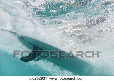 Underwater view of surfboard View Large Photo Image Stock Image - Underwater view of surfboard. Fotosearch