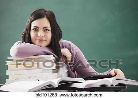 Caucasian student doing homework View Large Photo Image Stock Photo - Caucasian student doing homework. Fotosearch
